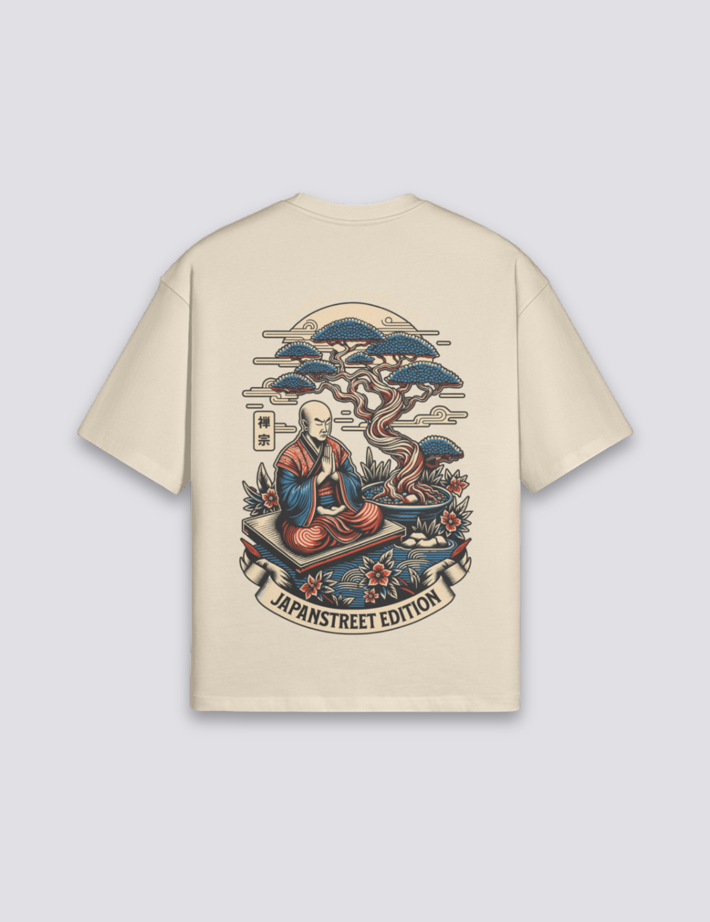 T-Shirt with Japanese Print