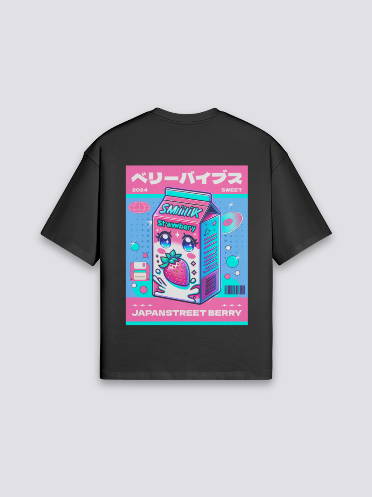 Kawaii T-Shirt - カワイイ — kawaii berry graphic (1)