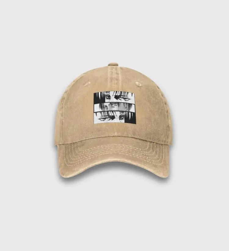 Cap of the characters of the attack of titans