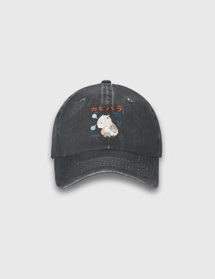 Capybara Japanese Cap