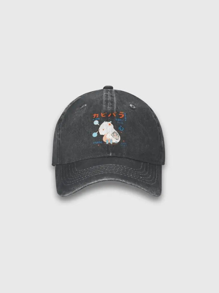 Capybara Japanese Cap