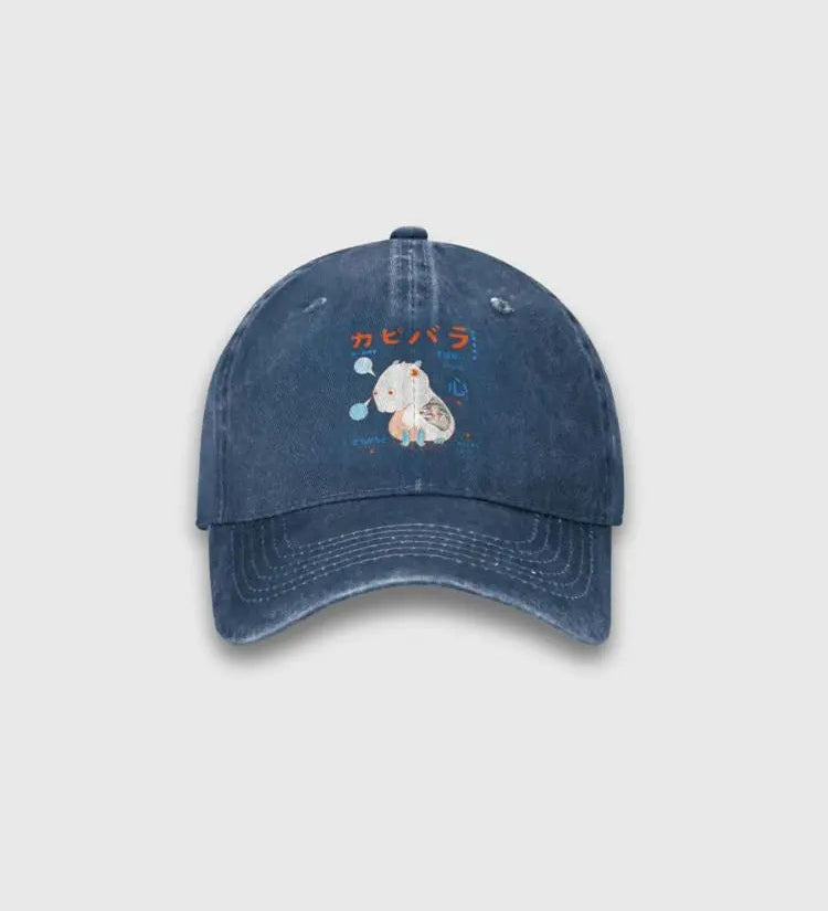 Capybara Japanese Cap