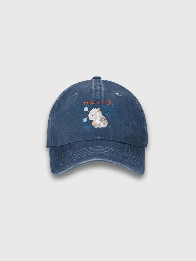 Capybara Japanese Cap