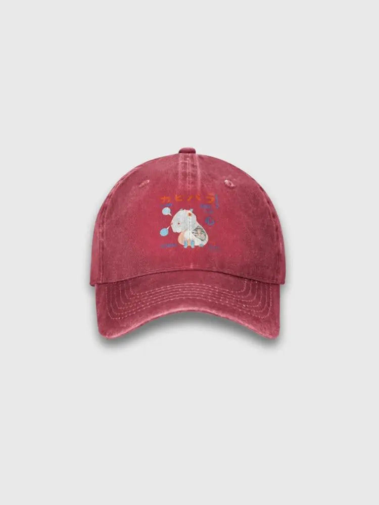 Capybara Japanese Cap