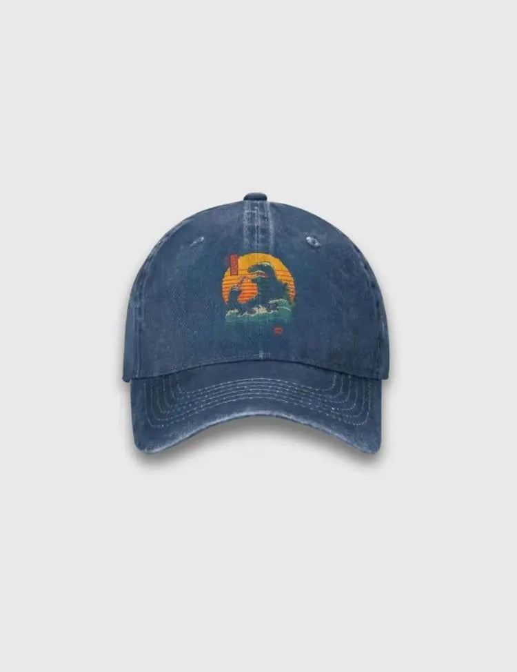 Japanese Cap Godzilla