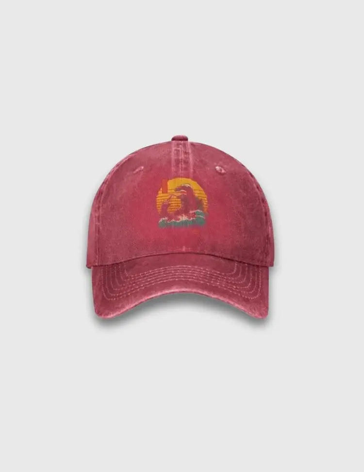 Japanese Cap Godzilla