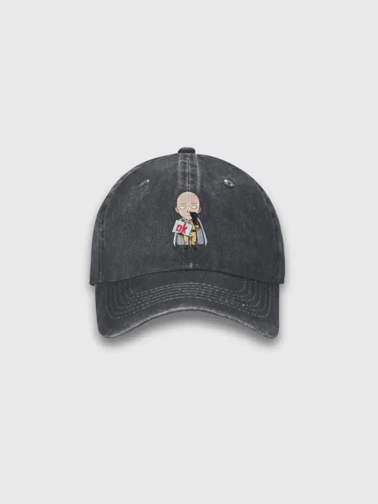 Saitama cap from the Manga One Punch Man