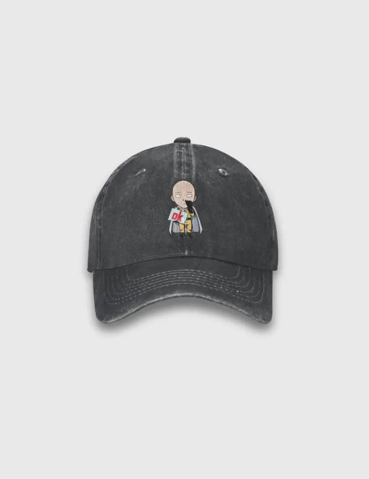 Saitama cap from the Manga One Punch Man