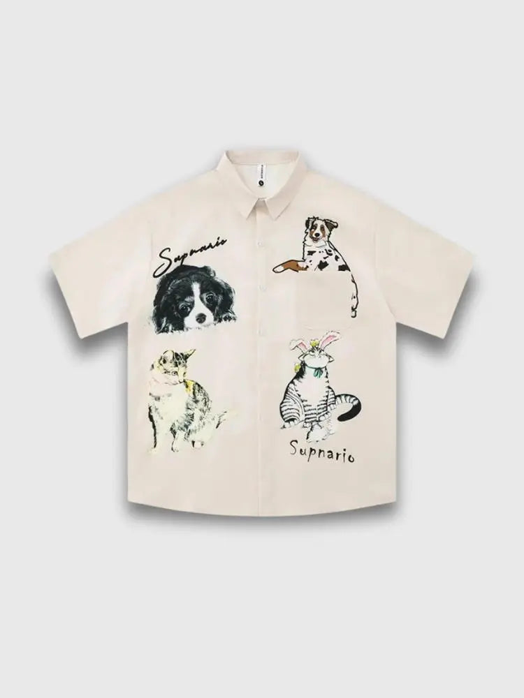 Shirt Animals Japanstreet