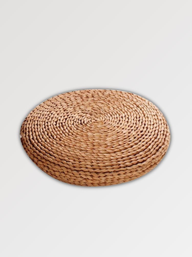 Detail view of Japanese garment - Japanese Straw Cushion Futon