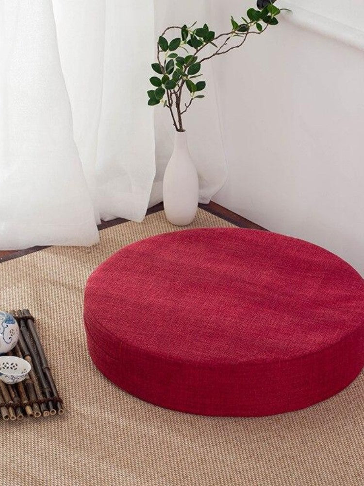 Round Japanese Cushion 'Yehuga'