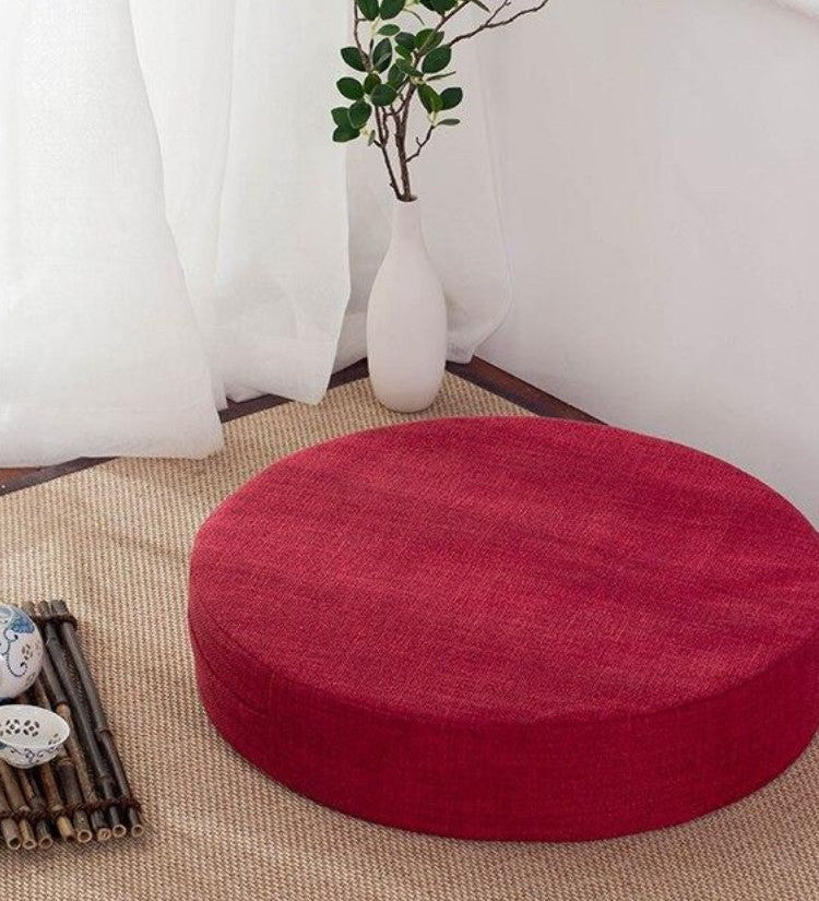 Round Japanese Cushion 'Yehuga'