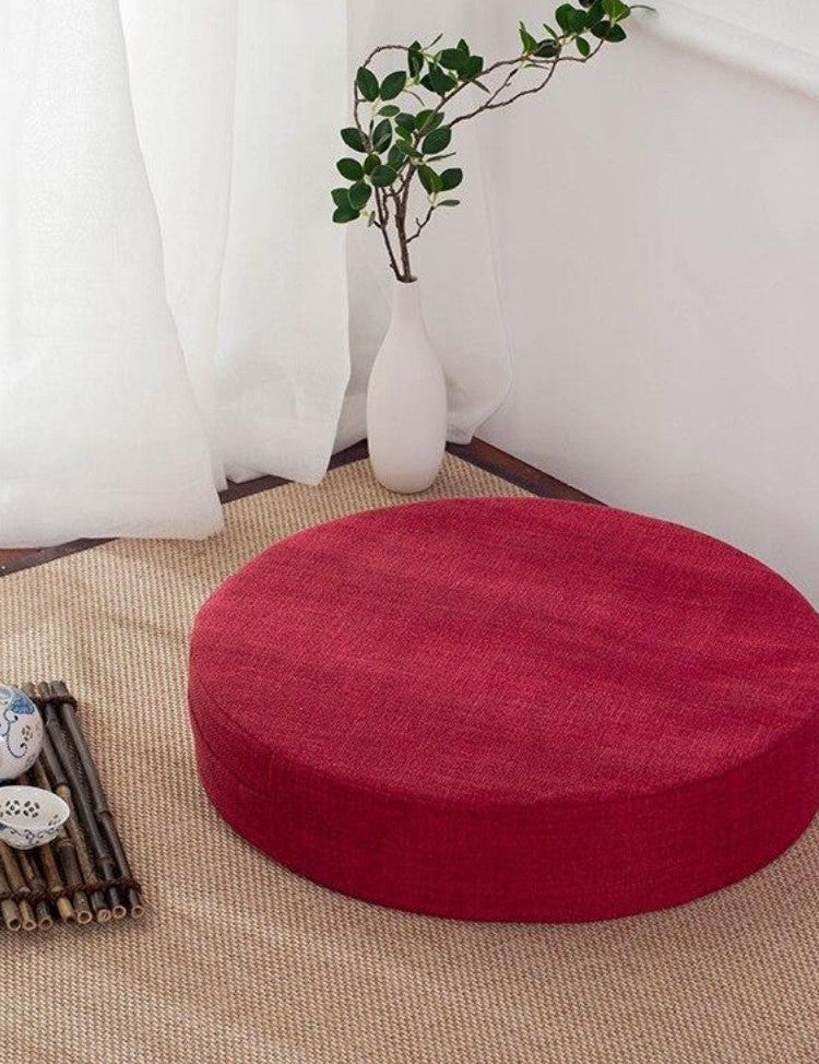 Round Japanese Cushion 'Yehuga'