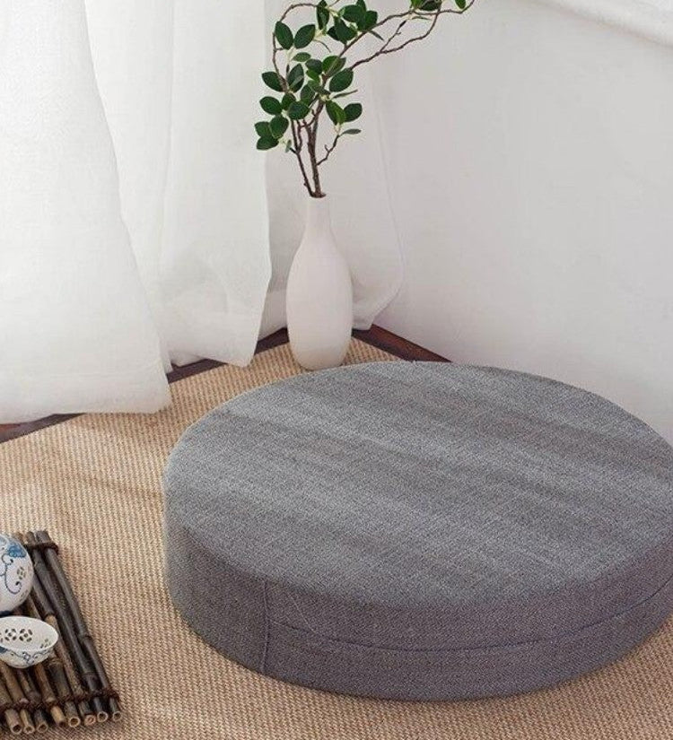 Round Japanese Cushion 'Yehuga'