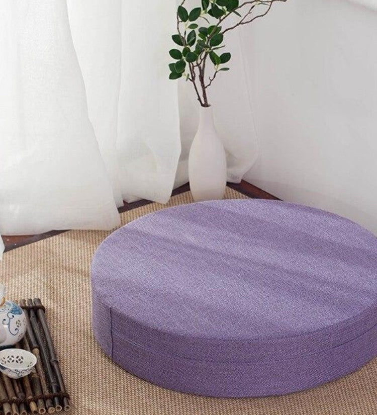 Round Japanese Cushion 'Yehuga'