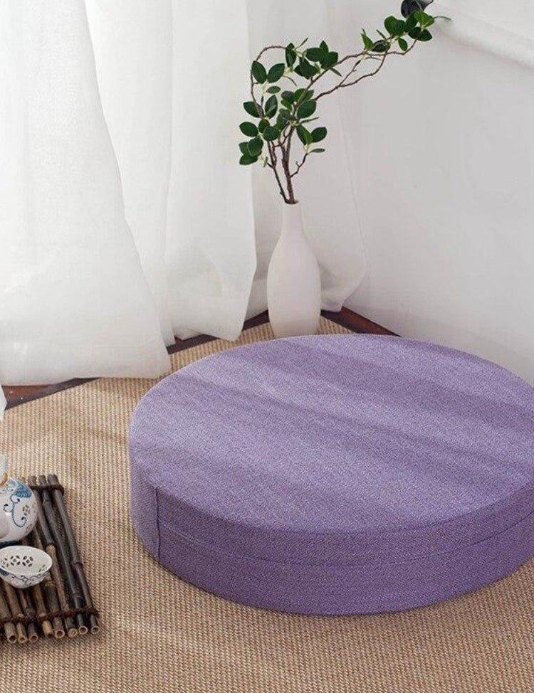 Round Japanese Cushion 'Yehuga'