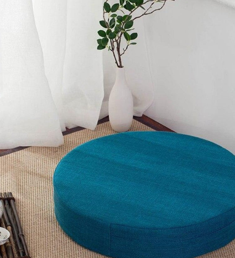 Round Japanese Cushion 'Yehuga'