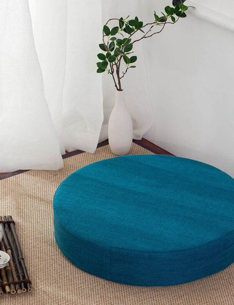 Round Japanese Cushion 'Yehuga'