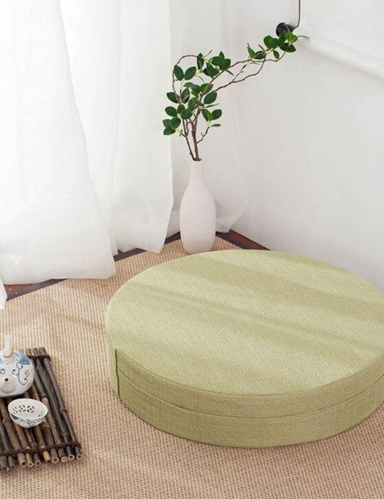 Round Japanese Cushion 'Yehuga'