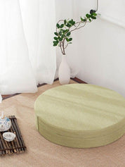 Detail view of Japanese garment - Round Japanese Cushion Yehuga