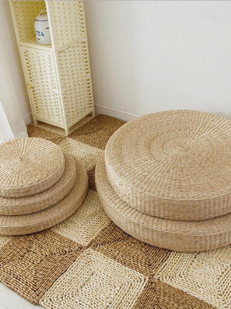 Japanese Round Floor Cushion 'Enkei'