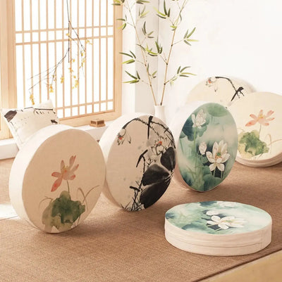 Japanese flower cushion 'Narashino'