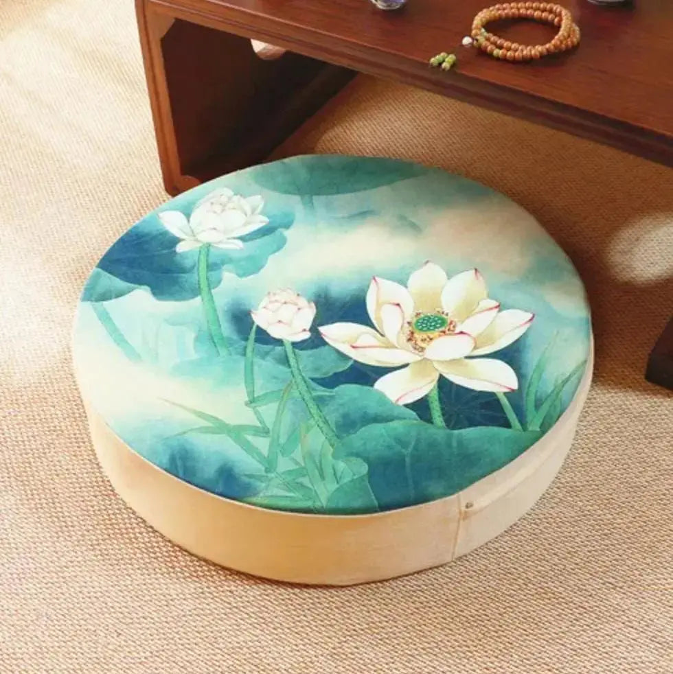 Japanese flower cushion 'Narashino' Japan Clothing