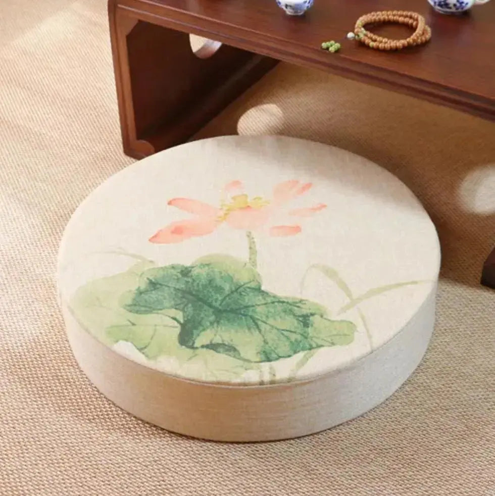 Japanese flower cushion 'Narashino' Japan Clothing