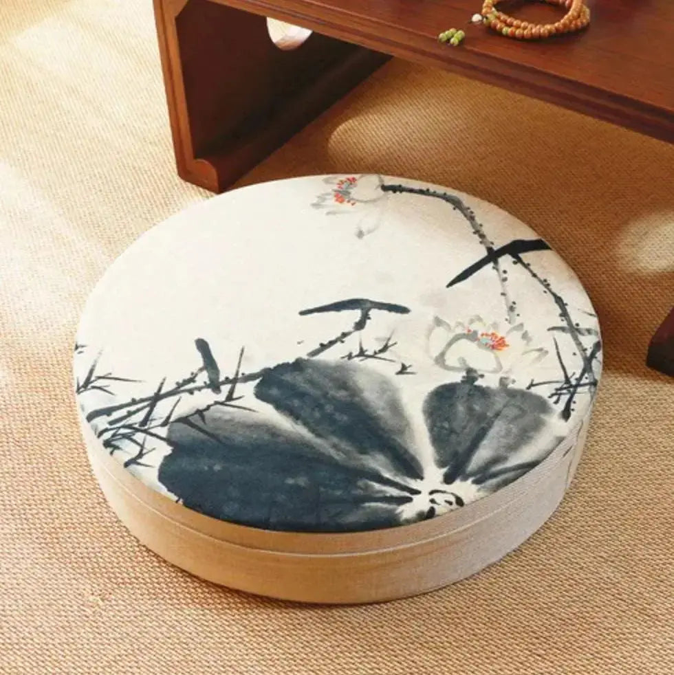 Japanese flower cushion 'Narashino' Japan Clothing