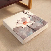 Ogaki' square Japanese flower cushion Japan Clothing
