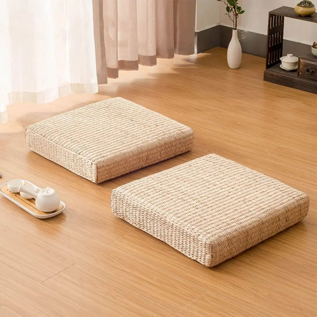 Mokiro' square Japanese tatami cushion Japan Clothing