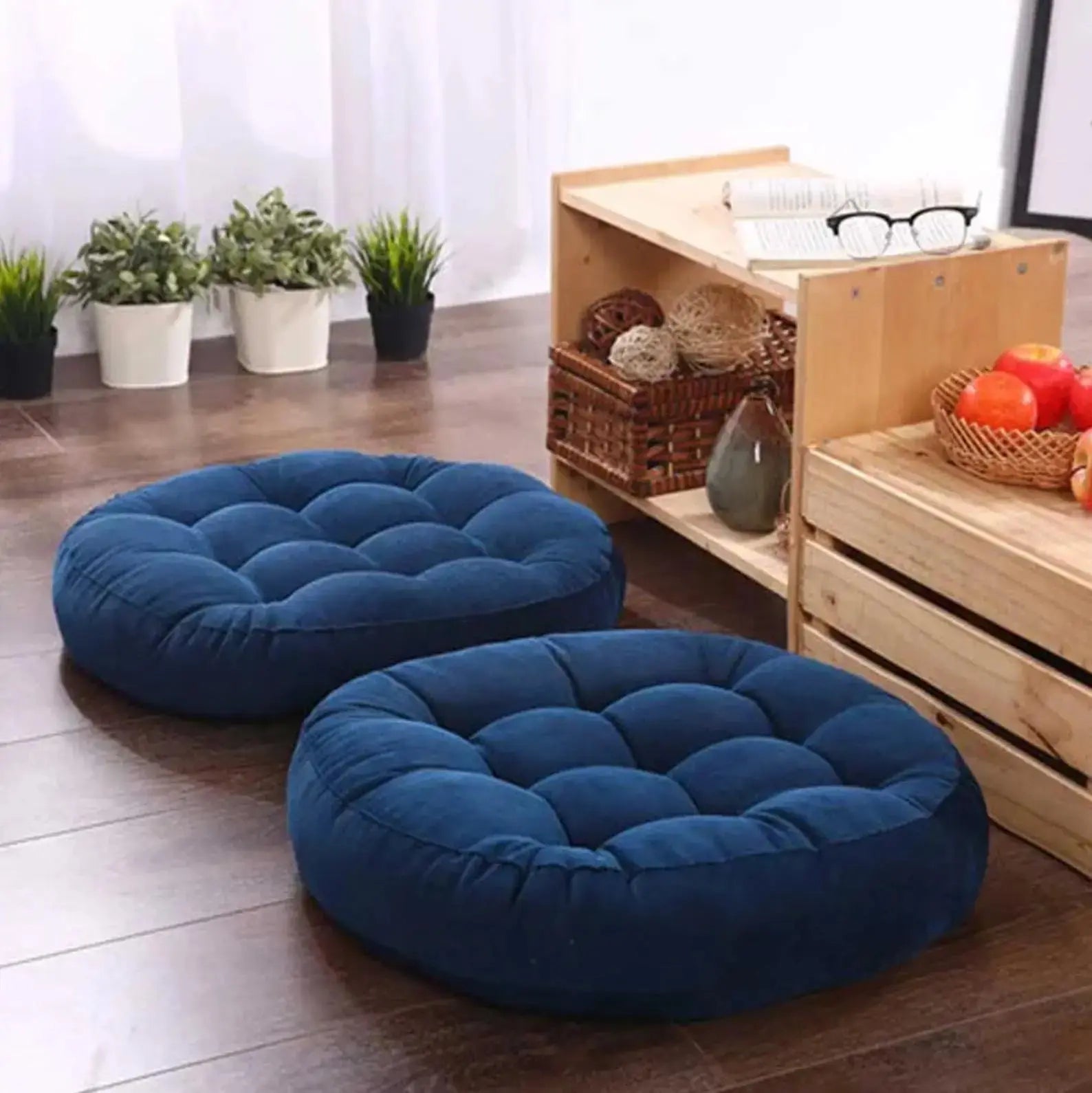 Japanese cotton floor cushion 'Shuka' Japan Clothing