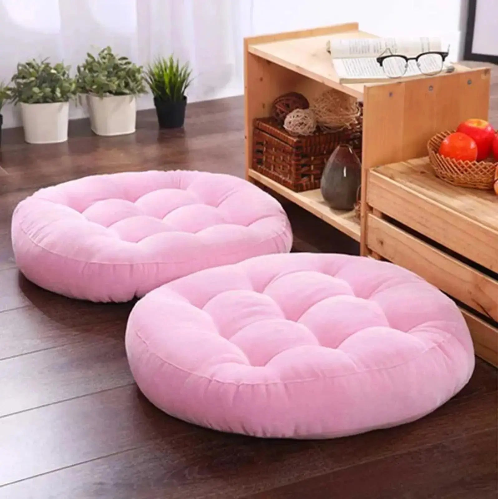 Japanese cotton floor cushion 'Shuka' Japan Clothing
