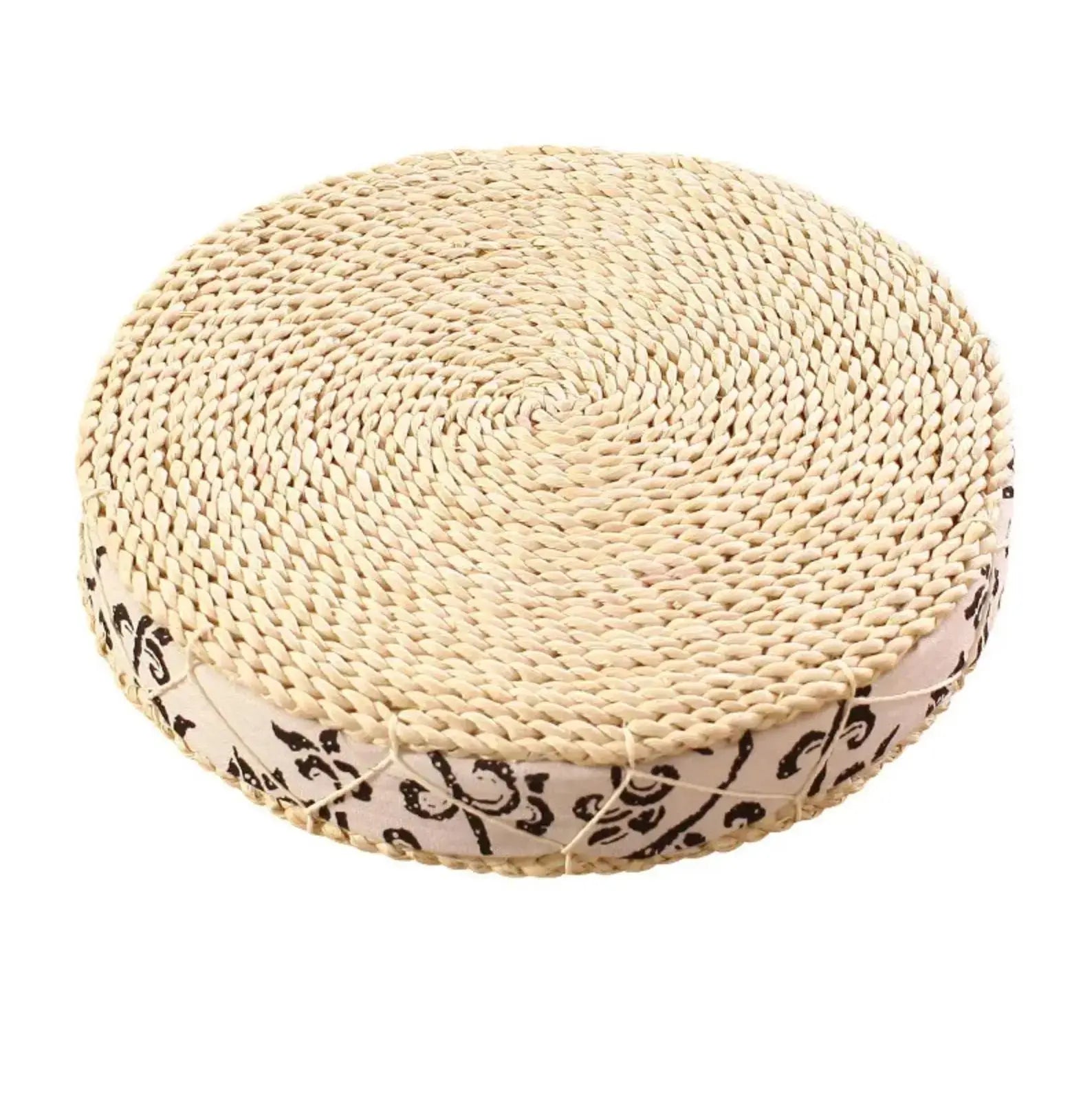 Japanese straw floor cushion 'Anjo' Japanstreet