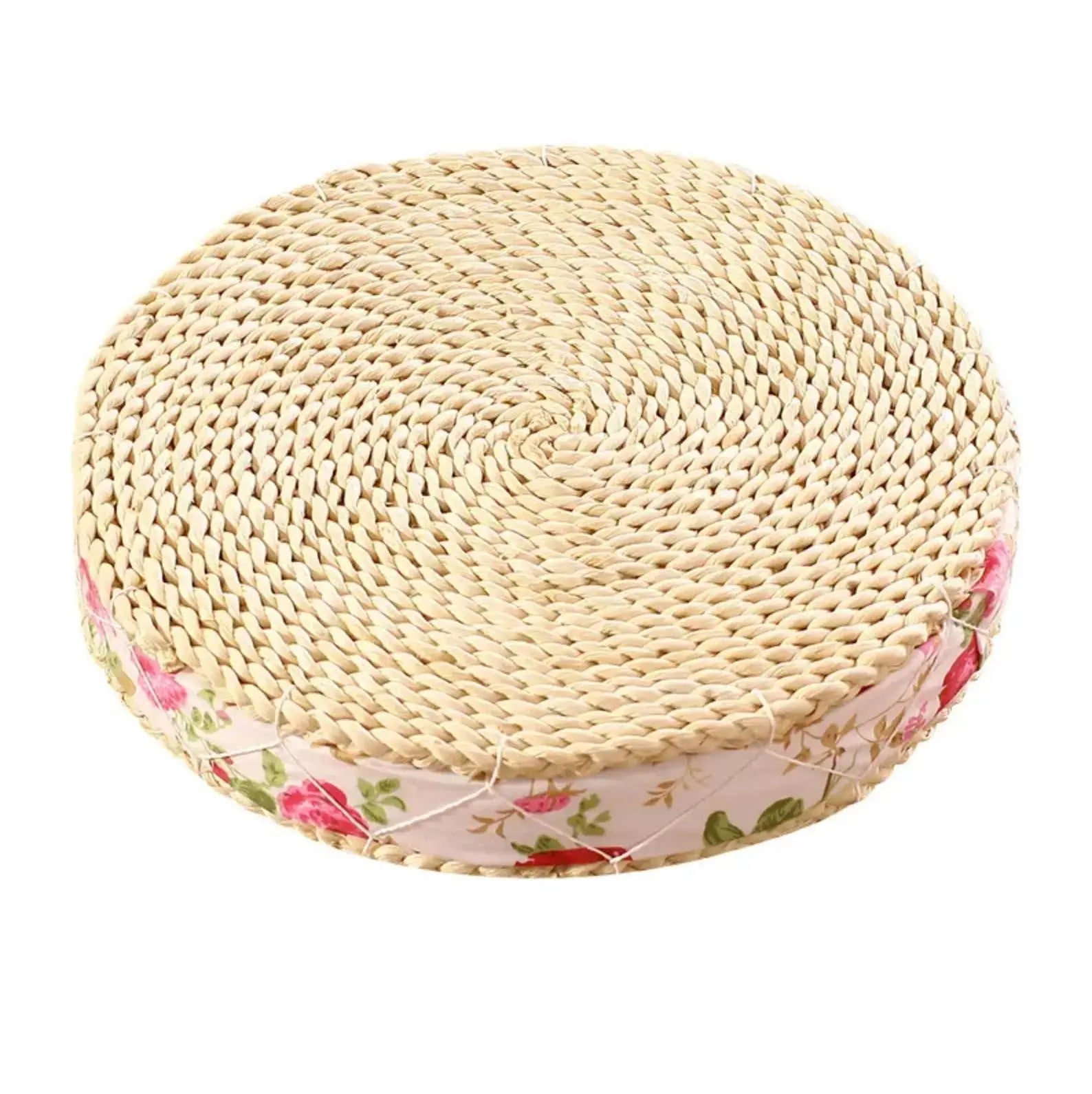 Japanese straw floor cushion 'Anjo' Japanstreet