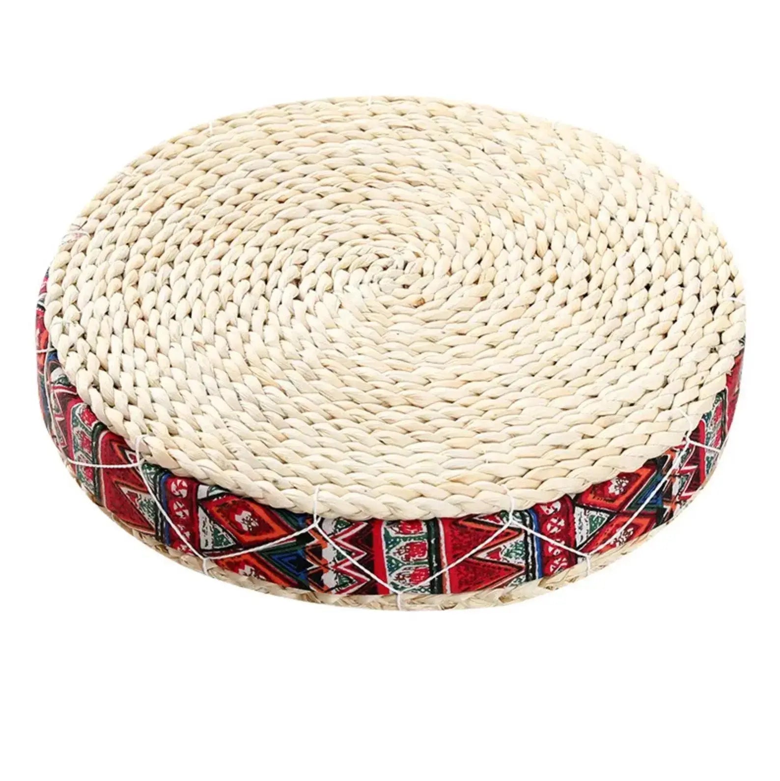 Japanese straw floor cushion 'Anjo' Japanstreet