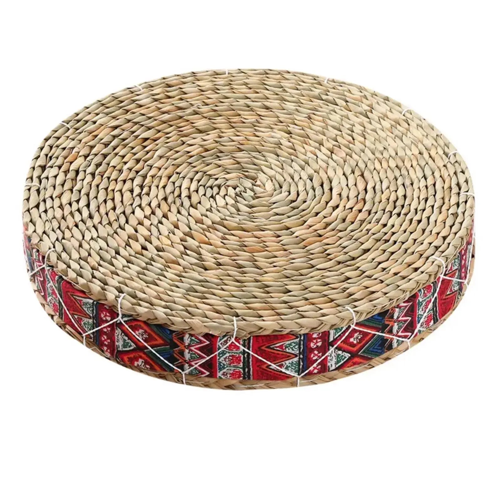 Japanese straw floor cushion 'Anjo' Japanstreet