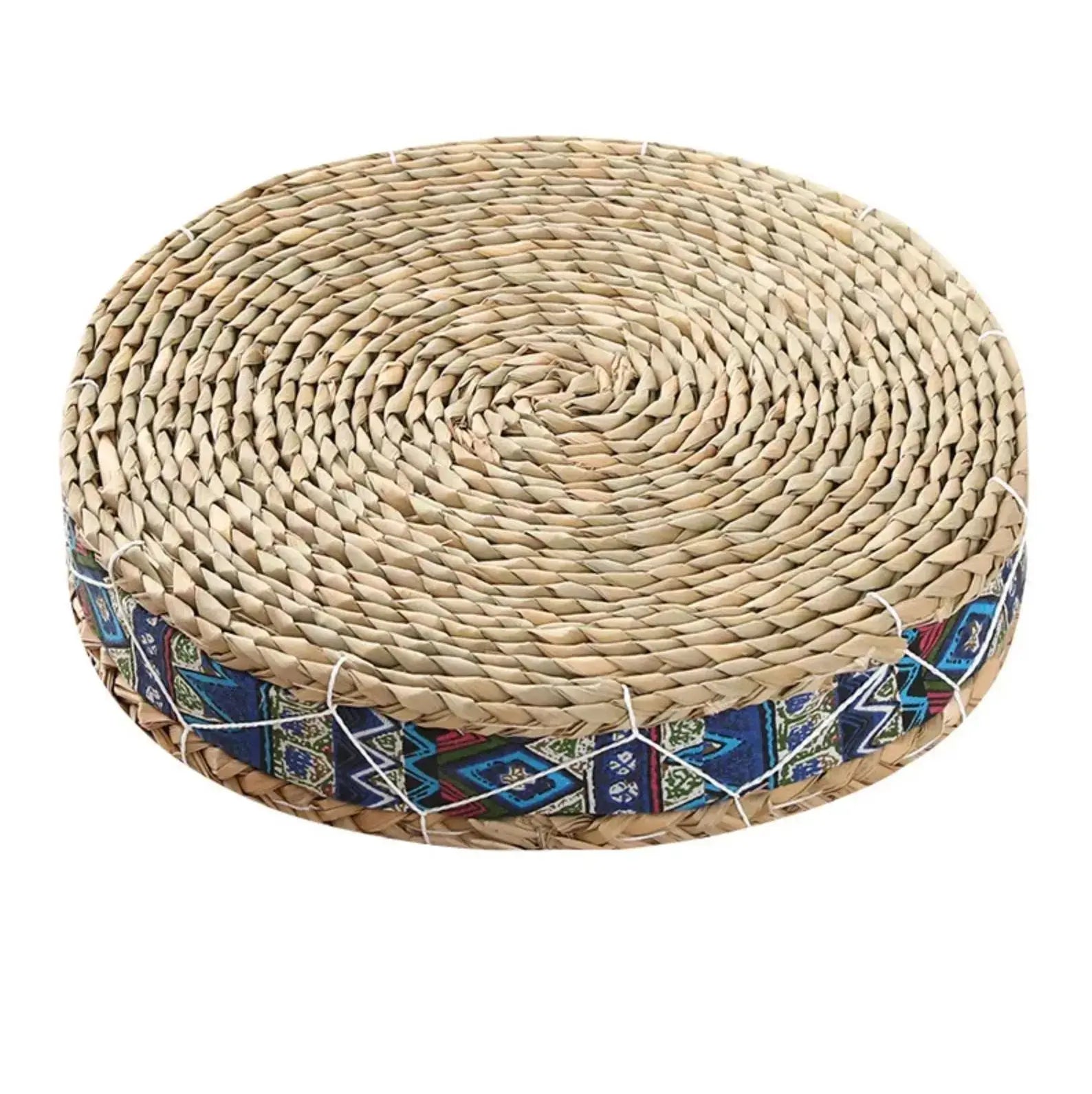 Japanese straw floor cushion 'Anjo' Japanstreet
