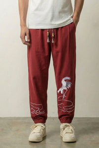 Japanese Crane Pants 'Tsuru'