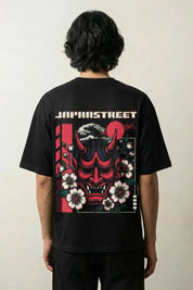 Oni Mask T-Shirt - デーモン | Japan Clothing