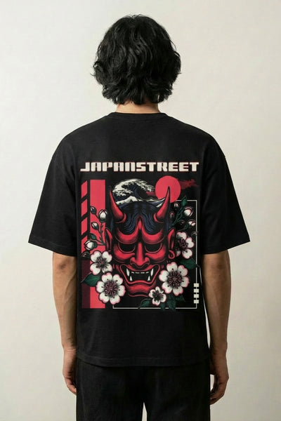 Oni Mask T-Shirt - デーモン