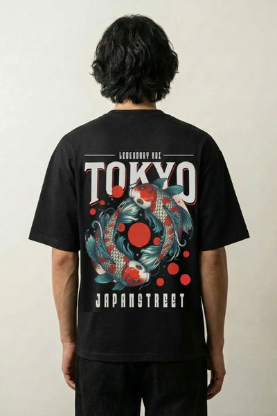 Koi Carp T-Shirt - フィッシュ