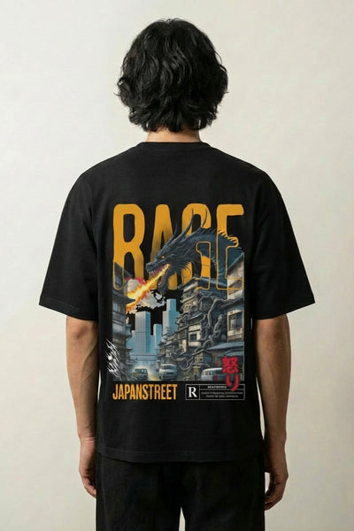 Japanese Men T-Shirt - アタック