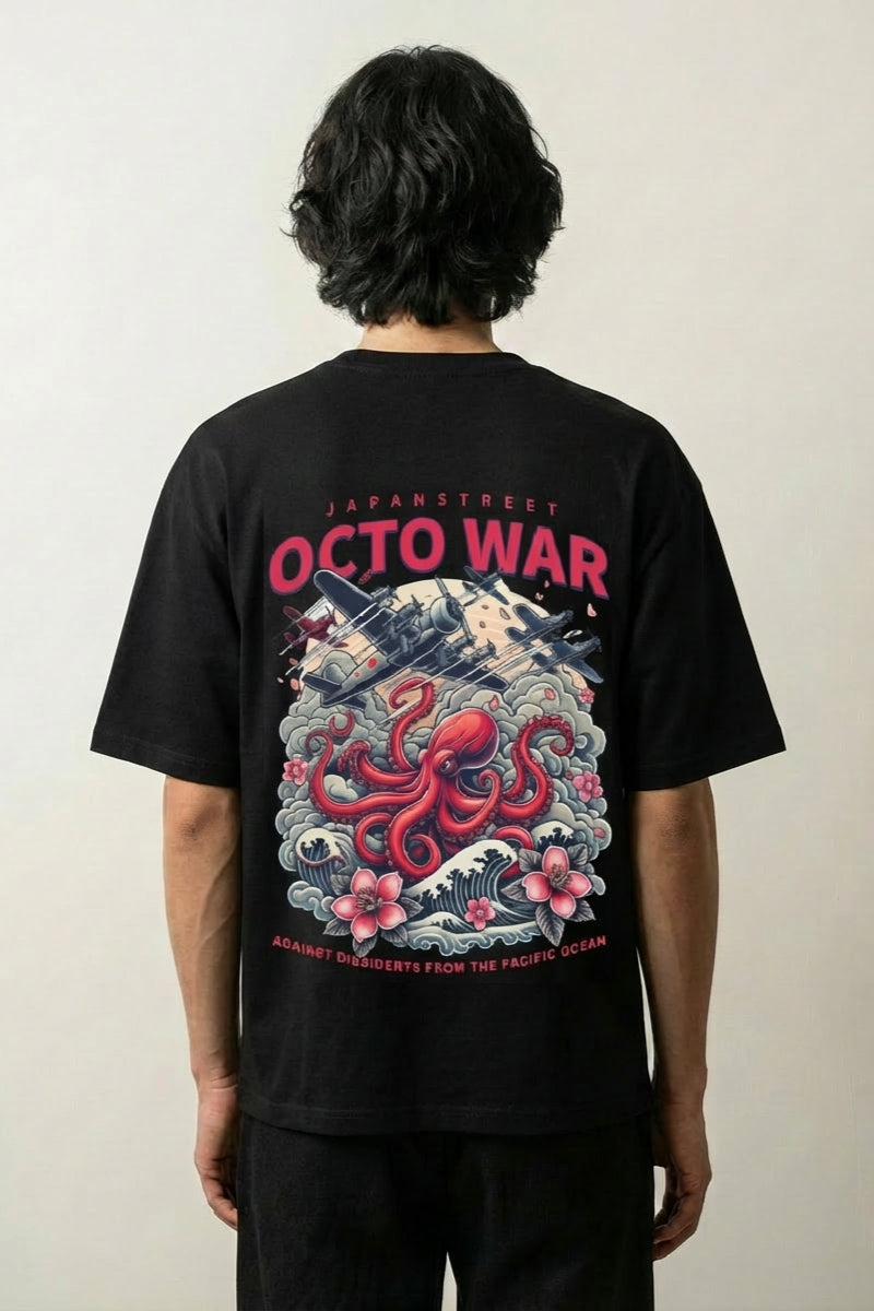 Octopus T-Shirt - オクトパス | Japan Clothing