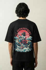 Japanese Print T-Shirt - げいしゃ | Japan Clothing