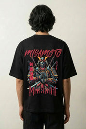 Miyamoto Musashi T-Shirt - 二天一流 | Japan Clothing