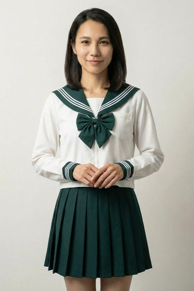 Japanese School Uniform 'Green Sailor'