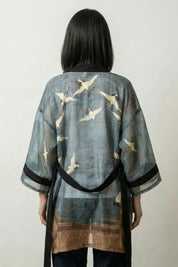 Camellia Japanese Kimono Dress Set 'Amaya'