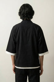 Mens Kimono Jacket 'Hideki' — The men's kimono jacket that changes everything without disrupting anything
