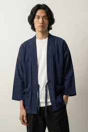 Blue Kimono Men 'Yuudai' | Japan Clothing